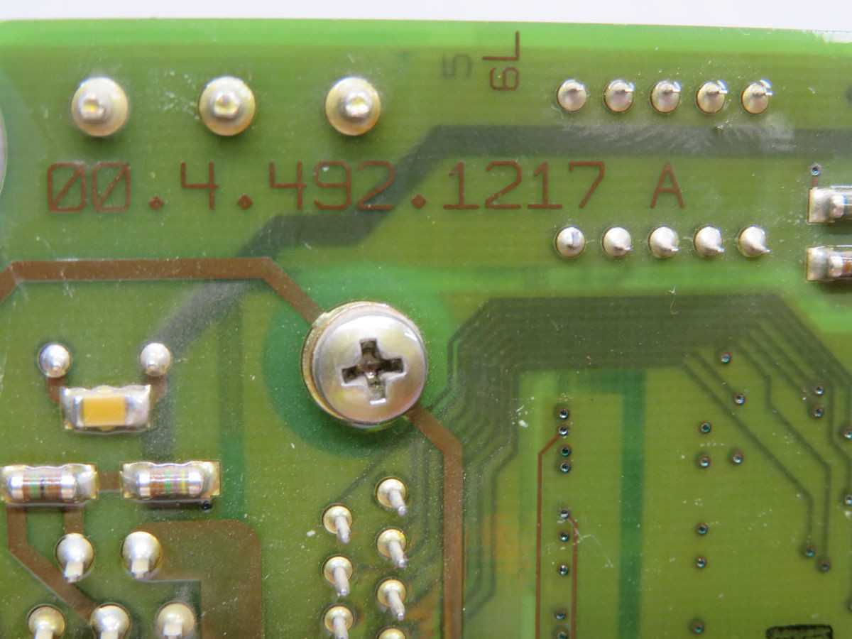 Piller 00.4.492.1217 A Electronic Circuit Card For Industrial Control - PCB CIRCUIT BOARDS