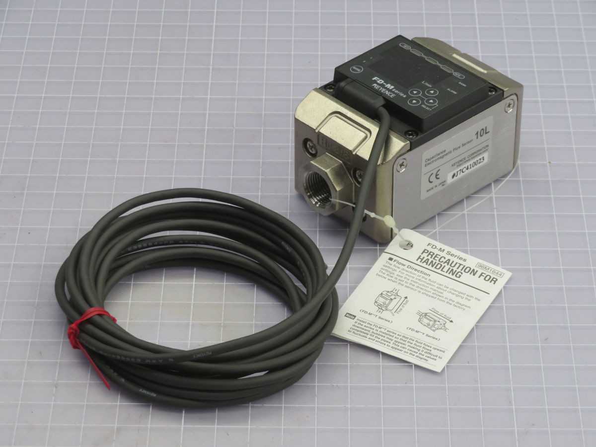 KEYENCE FD-M10AТР FLOW SENSOR T260018 - FLOW MEASUREMENT