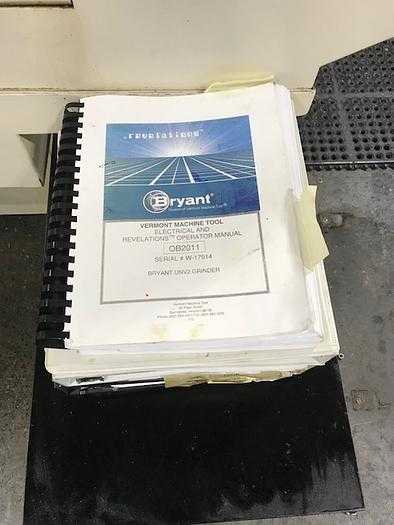 2009 BRYANT LL2U CNC GRINDER, MAX SWING 10", ID RANGE 0.246"-9.500", 60K-90K RPM - SURFACE GRINDERS