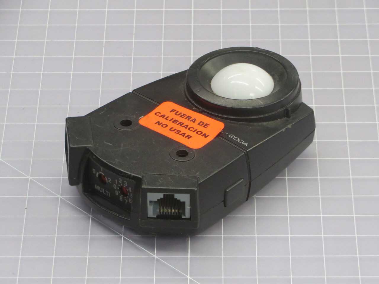KONICA MINOLTA CL-200A CHROMA METER, 0.1-99,990 LX EV RANGE, ACC ±2% EV, ±0.002 CHROMA, 72 HR BATT - HANDHELD MEASUREMENT TOOLS