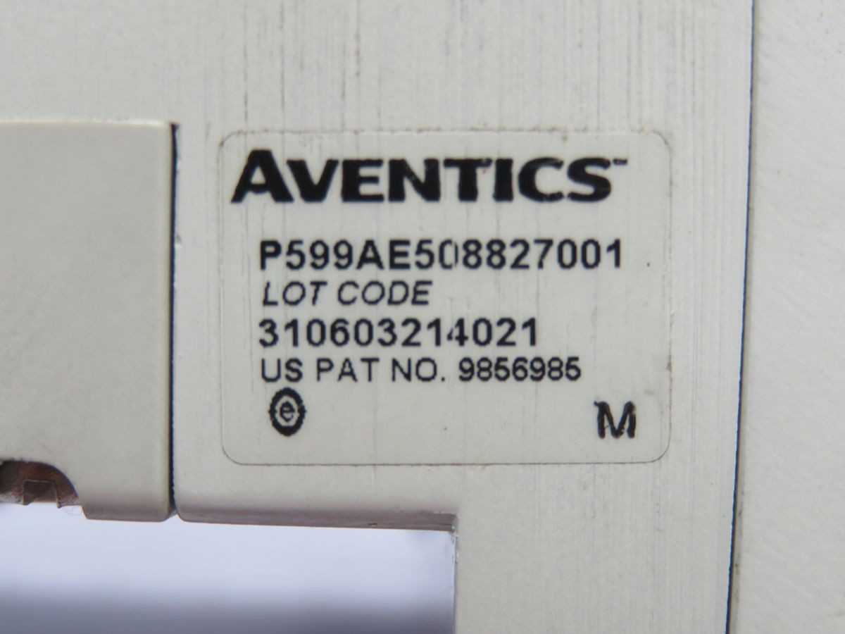 Aventics G3 Valve System T267976 - Reliable Pneumatic Control Solution - PNEUMATIC VALVE