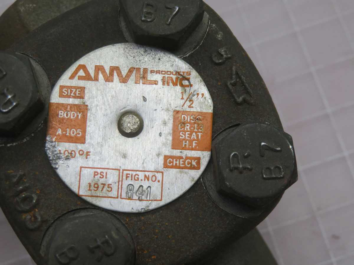 LOT OF 10 ANVIL A-105 841 GATE VALVE T266683 - VALVES