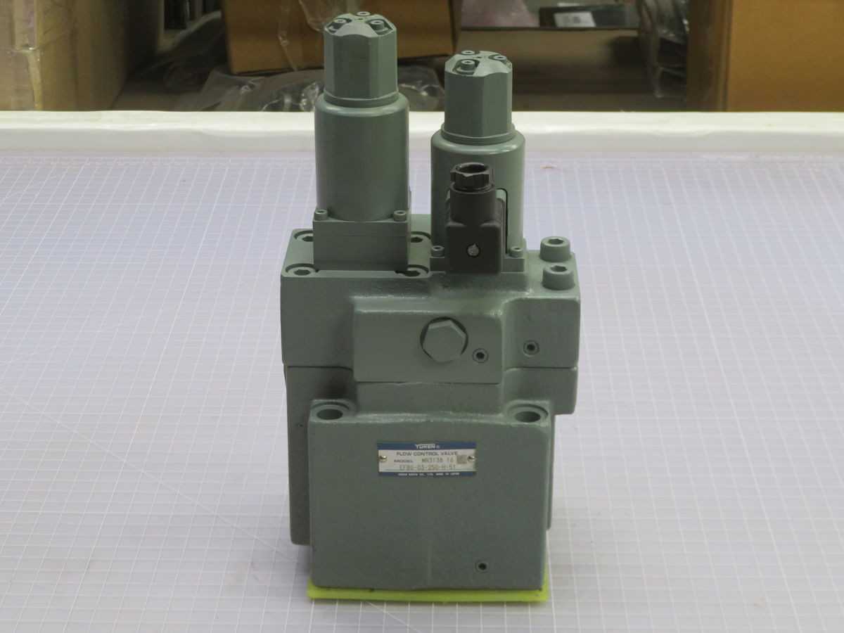 YUKEN EFBG-03-250-H-51 FLOW CONTROL VALVE T262992 - HYDRAULIC FLOW CONTROL VALVE