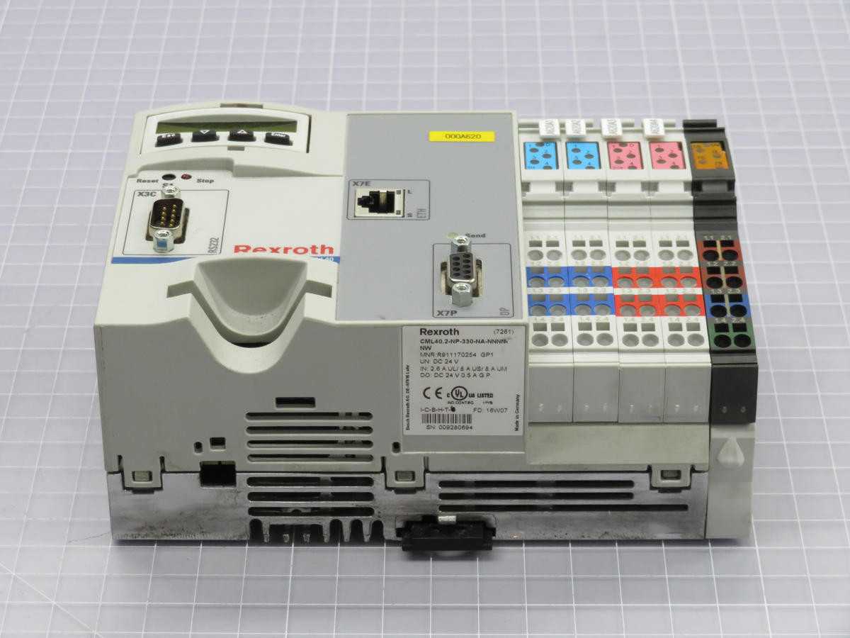 REXROTH CML40.2-NP-330-NA-NNNN-NW R911170254 GP1, PLC CPU MODULES, 330 MHZ CPU - PLC MODULES