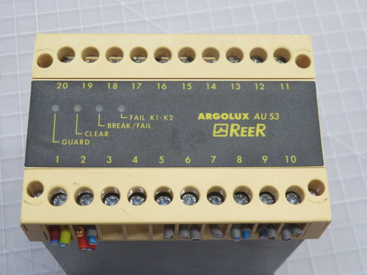 Reer AU S3 8011912 Control Unit T266015 - High Performance & Reliability - PLC MODULES