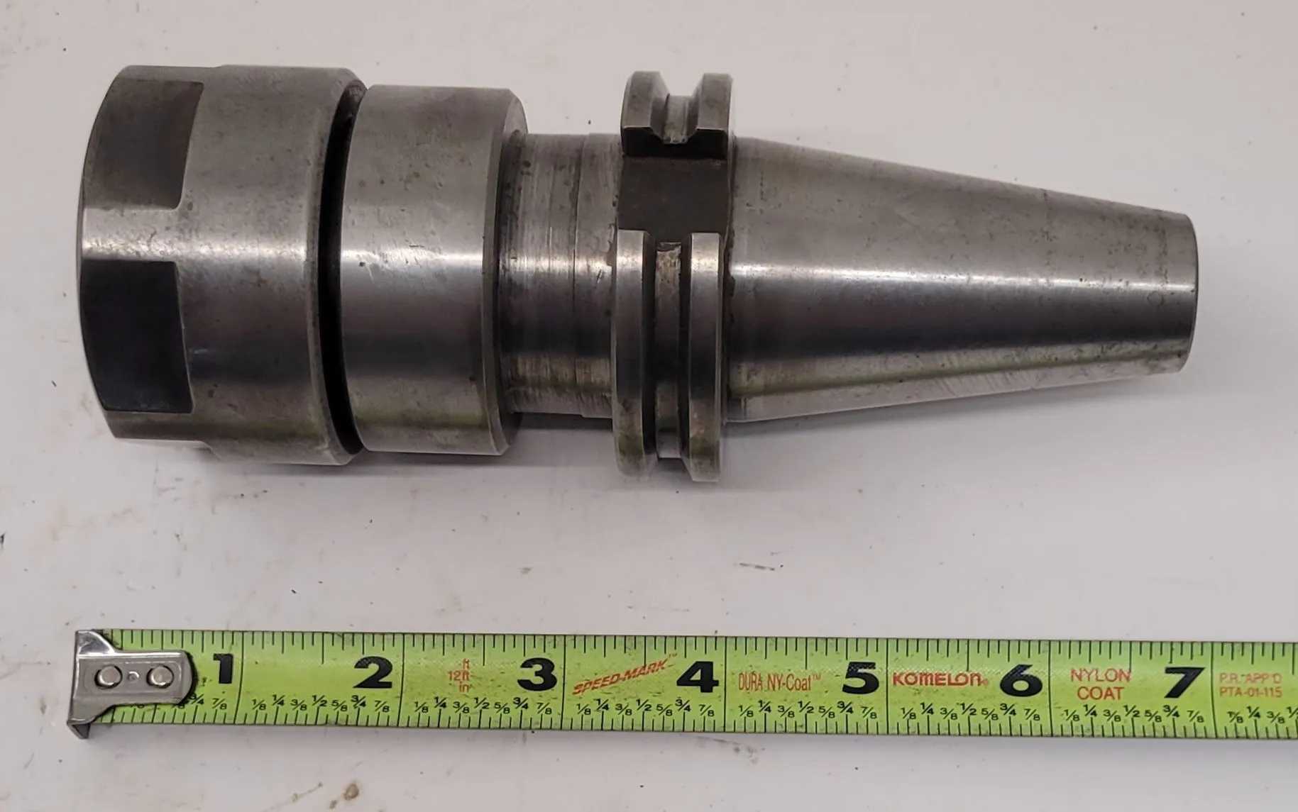 ACCUPRO CAT 40 COLLET CHUCK HOLDER TYPE: CAT 40 OAL: 6.5” GAUGE LENGTH: 3.75” - MACHINING ACCESSORIES & TOOLING