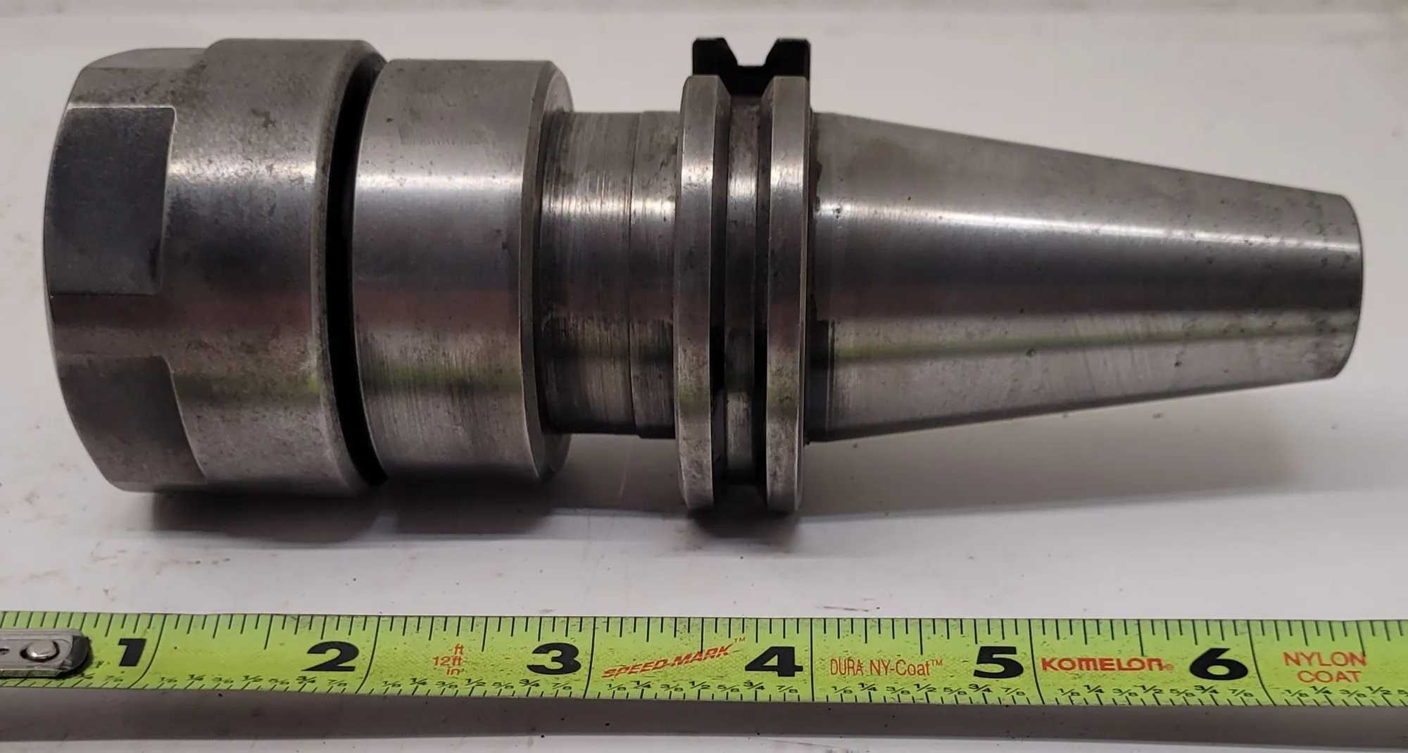 ACCUPRO CAT 40 COLLET CHUCK HOLDER TYPE: CAT 40 OAL: 6.5” GAUGE LENGTH: 3.75” - MACHINING ACCESSORIES & TOOLING