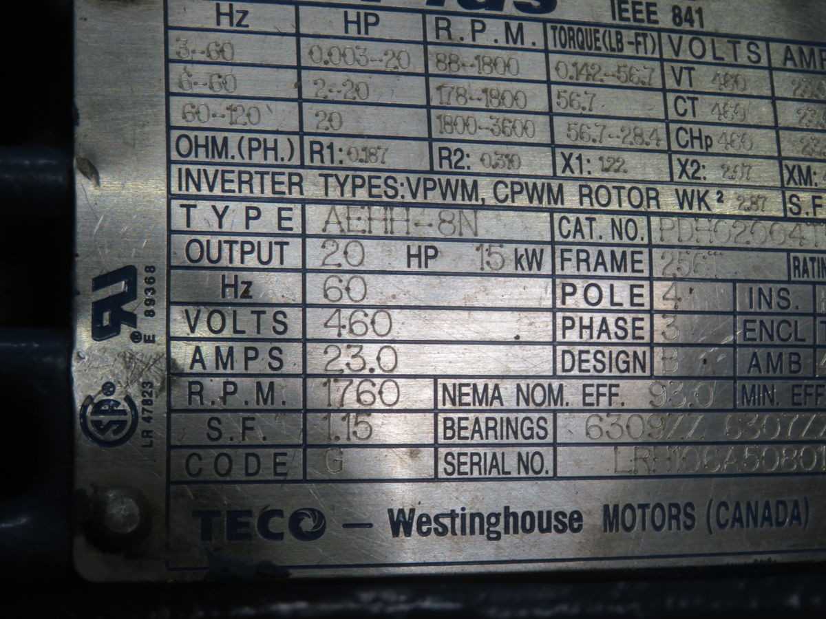 SEW-EURODRIVE Complete Gearmotor Assembly R103DT100LS4 T268151 - AC MOTOR