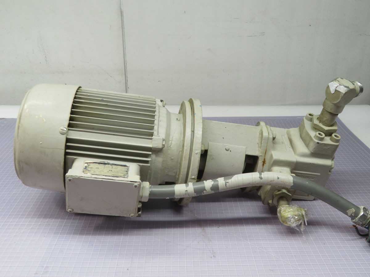 EMERSON 184TC 60-04696-826 MOTOR W HYDRAULIC PUMP 934-48566 T264778 - HYDRAULIC PUMP