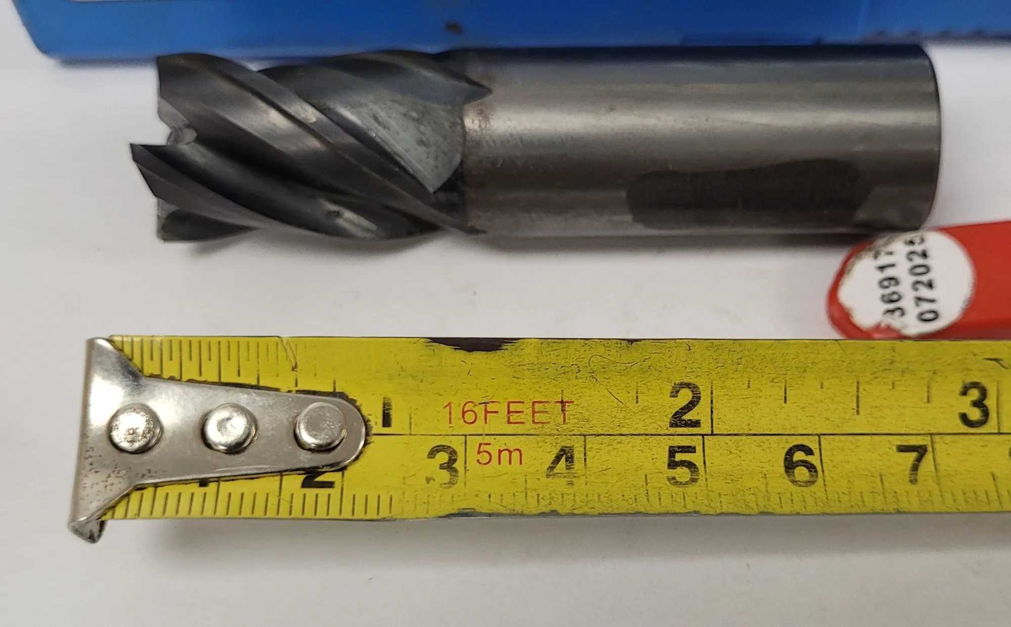 KYOCERA 36520 CENTER CUTTING SOLID CARBIDE END MILL, Z-CARB Z16CR, 4 FLUTE, 3/4" SHANK - MACHINING TOOLING & PARTS