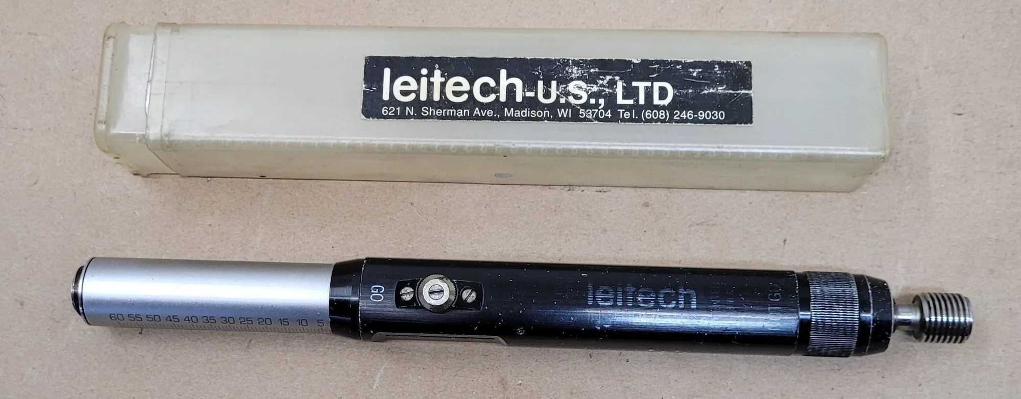 LEITECH-US M14 X 1.5 - 6H GO/NO GO THREAD/DEPTH PLUG GAGE - MACHINE TOOLING