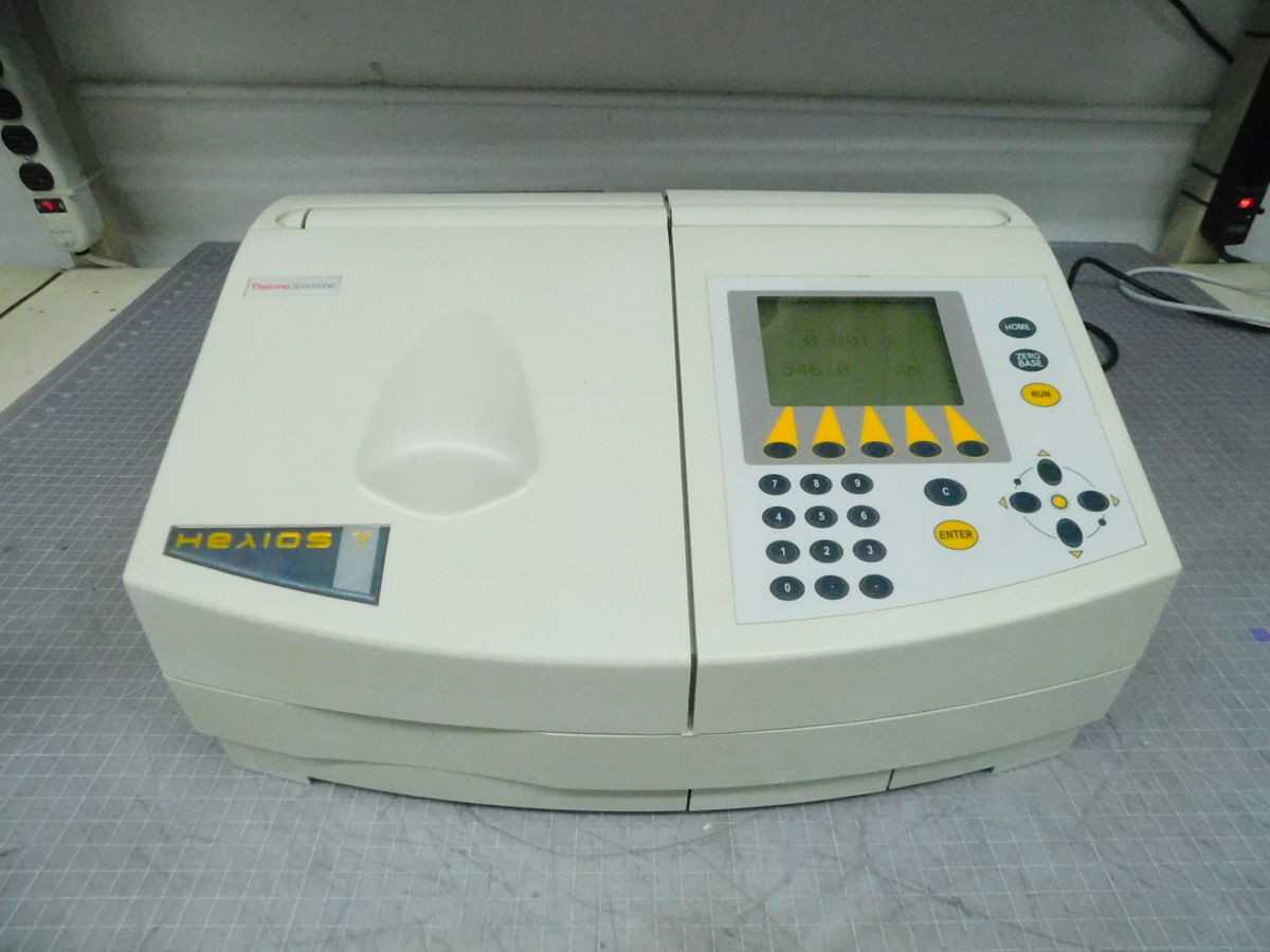 THERMO SPECTRONIC HELIOS GAMMA 9423 UVG 1722E SPECTROPHOTOMETER - LAB & SCIENTIFIC