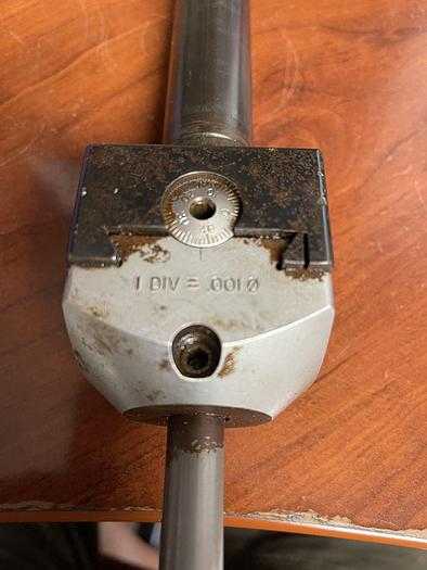 CRITERION S-2 ADJUSTABLE BORING HEAD, 1" STRAIGHT SHANK, 1/2" BORING BAR - TOOL HOLDERS