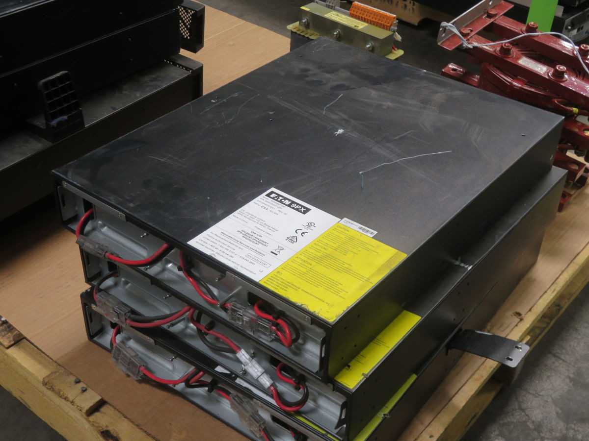 EATON 9PXEBM72RT EXTENDED BATTERY MODULE (EBM) T268592 - UPS