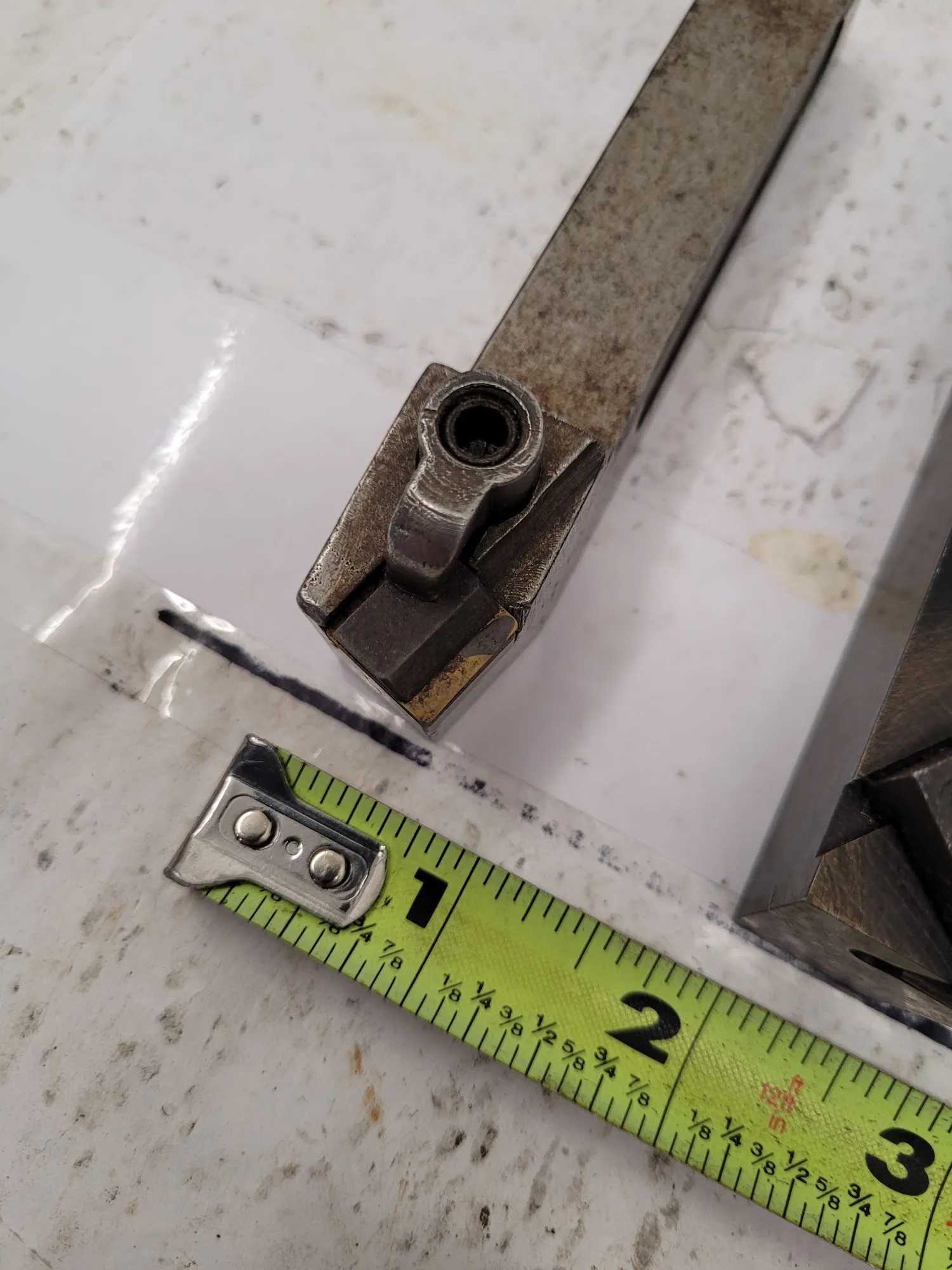 KENNAMETAL TOOL HOLDERS LOT OF 2: 0.750" KSBR12 (4.5" OAL) & 1" NER-163C NI6 (5" OAL) - MACHINING TOOLING & PARTS
