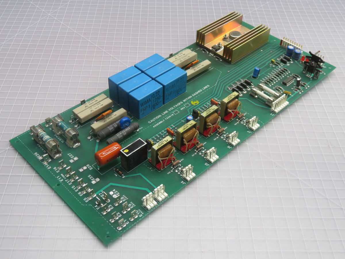 VARIAN 725919 DRIVER/AUXILIARY SUPPLY BOARD T265230 - PCB CIRCUIT BOARDS