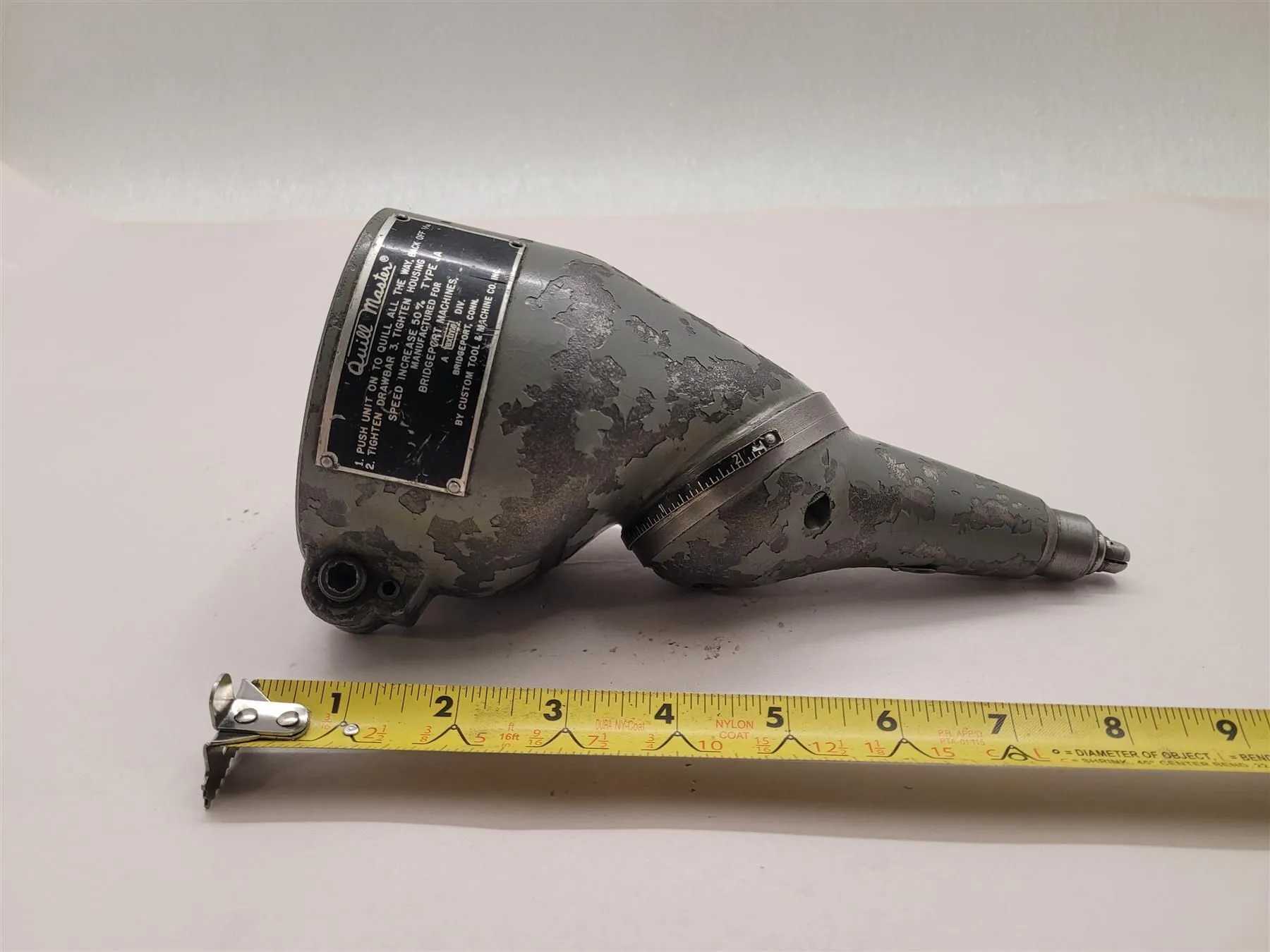 BRIDGEPORT QUILLMASTER MULTI ANGLE ATTACHMENT TYPE JA (5.5"H X 6"W) - MACHINING TOOLING & PARTS