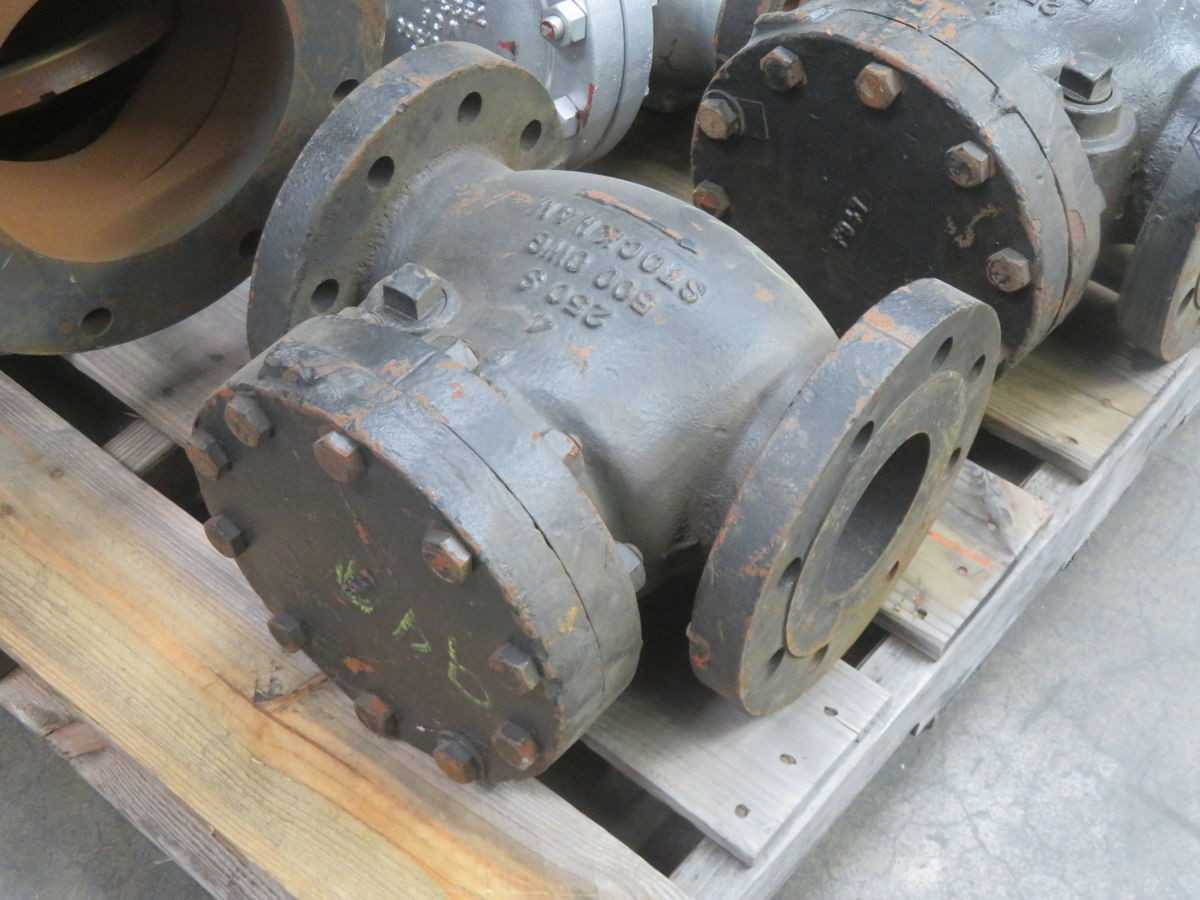 STOCKHAM 250 S FLANGED GATE VALVE T263675 - VALVES