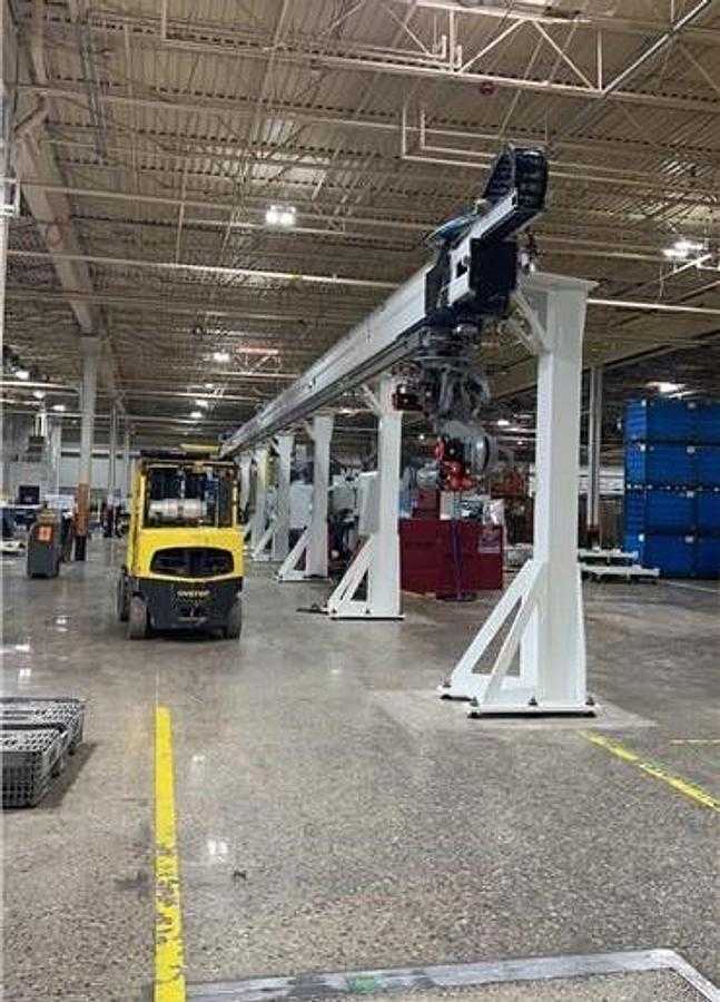 2022 FANUC R-2000IB/220U GANTRY ROBOT CELL, 220KG PAYLOAD, 2470MM REACH, R-30IB CONTROLLER - ARTICULATED ROBOTS