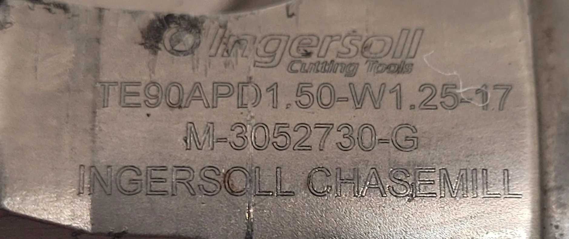 INGERSOLL TE90APD1.50-W1.25-17 CHASE MILL, 4 FLUTES, 1.50" CD, 1.25" SD, 4.50" OAL - MACHINE TOOLING