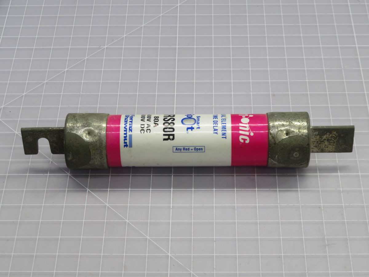 LOT OF 10 FERRAZ SHAWMUT TRS80R FUSE T262264 - FUSES