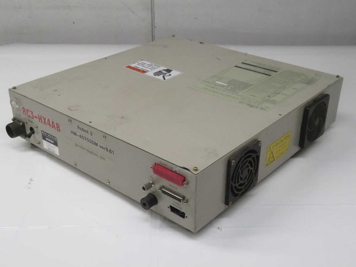 DENSO RC3-HX4AB ROBOT CONTROLLER T263889 - ROBOT CONTROLLERS