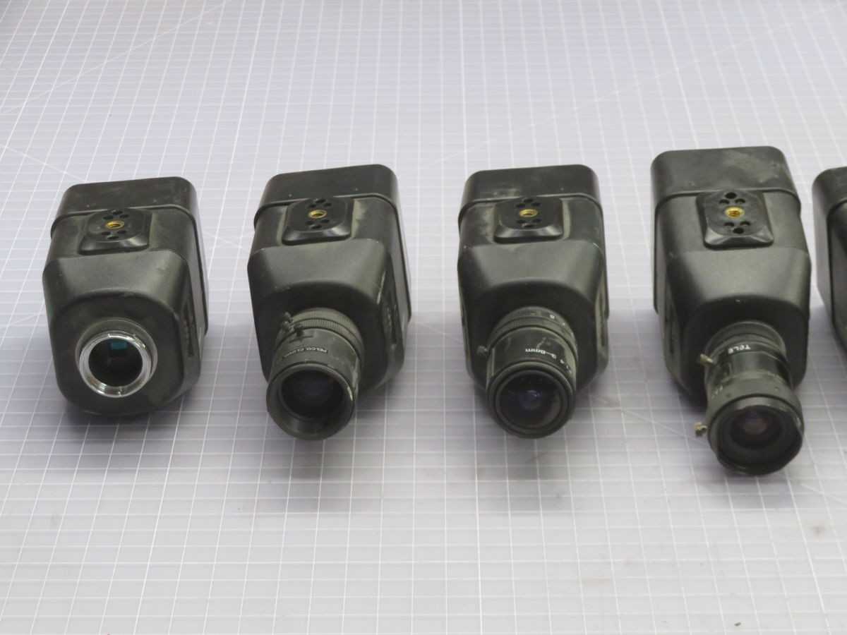 LOT OF 8 PELCO CC3700H-2 CAMERA T263223 - INSPECTION CAMERAS
