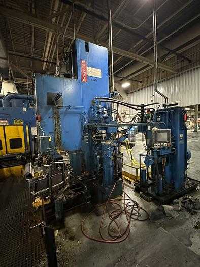 1998 BMS CELLMATE BMCM15-48 INTERNAL BROACHING MACHINE, 15 TON, 48" STROKE, DUAL-STATION - MACHINING