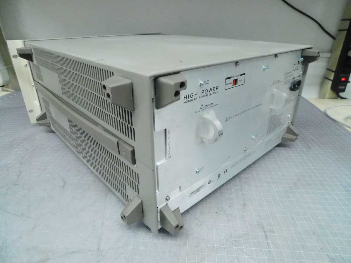 AGILENT E3238S SIGNALS DEVELOPING SYSTEM MAINFRAME VXI M6842 - POWER SUPPLIES