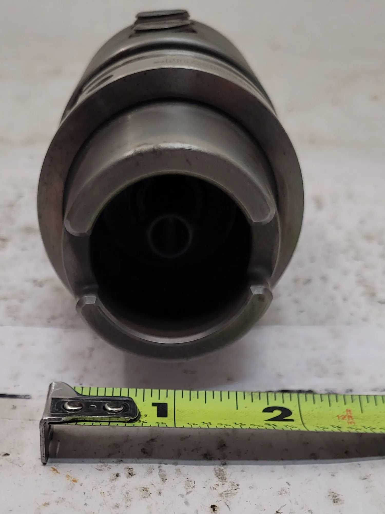 KENNAMETAL ERICKSON HSK63AWN25110M WHISTLE NOTCH ADAPTOR - MACHINE TOOLING