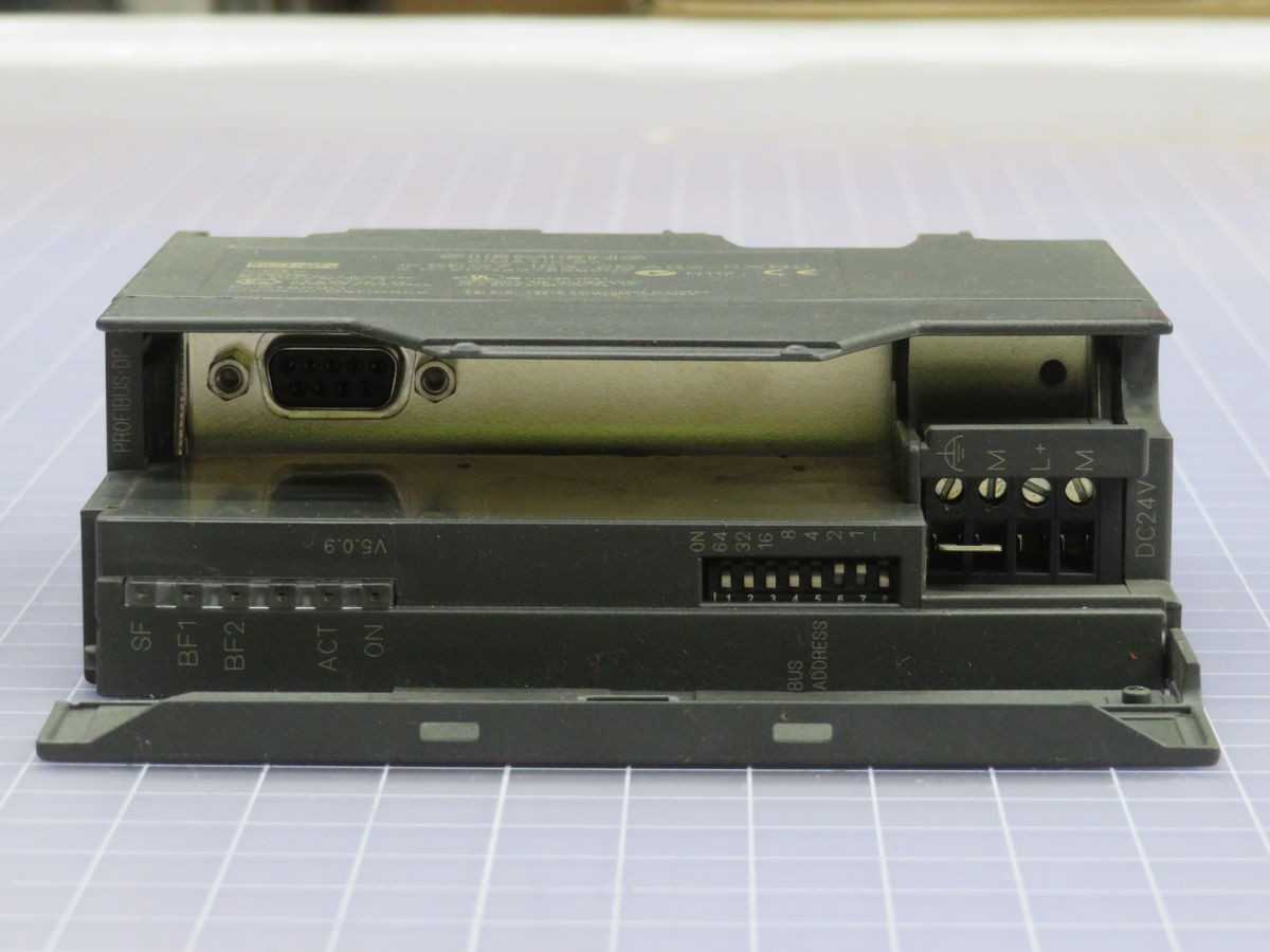 SIEMENS 6ES7 153-2BA02-0XB0, PLC CPU MODULES, PROFIBUS DP V1 INT, 12 MBPS RATE, 12 I/O CAP - PLC MODULES