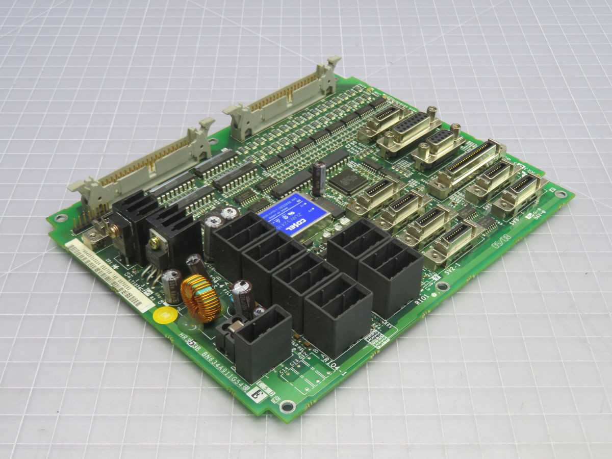 Mazak Mitsubishi BN634A911G54 HR353B I/O Interface Base Board T268820 - PCB CIRCUIT BOARDS