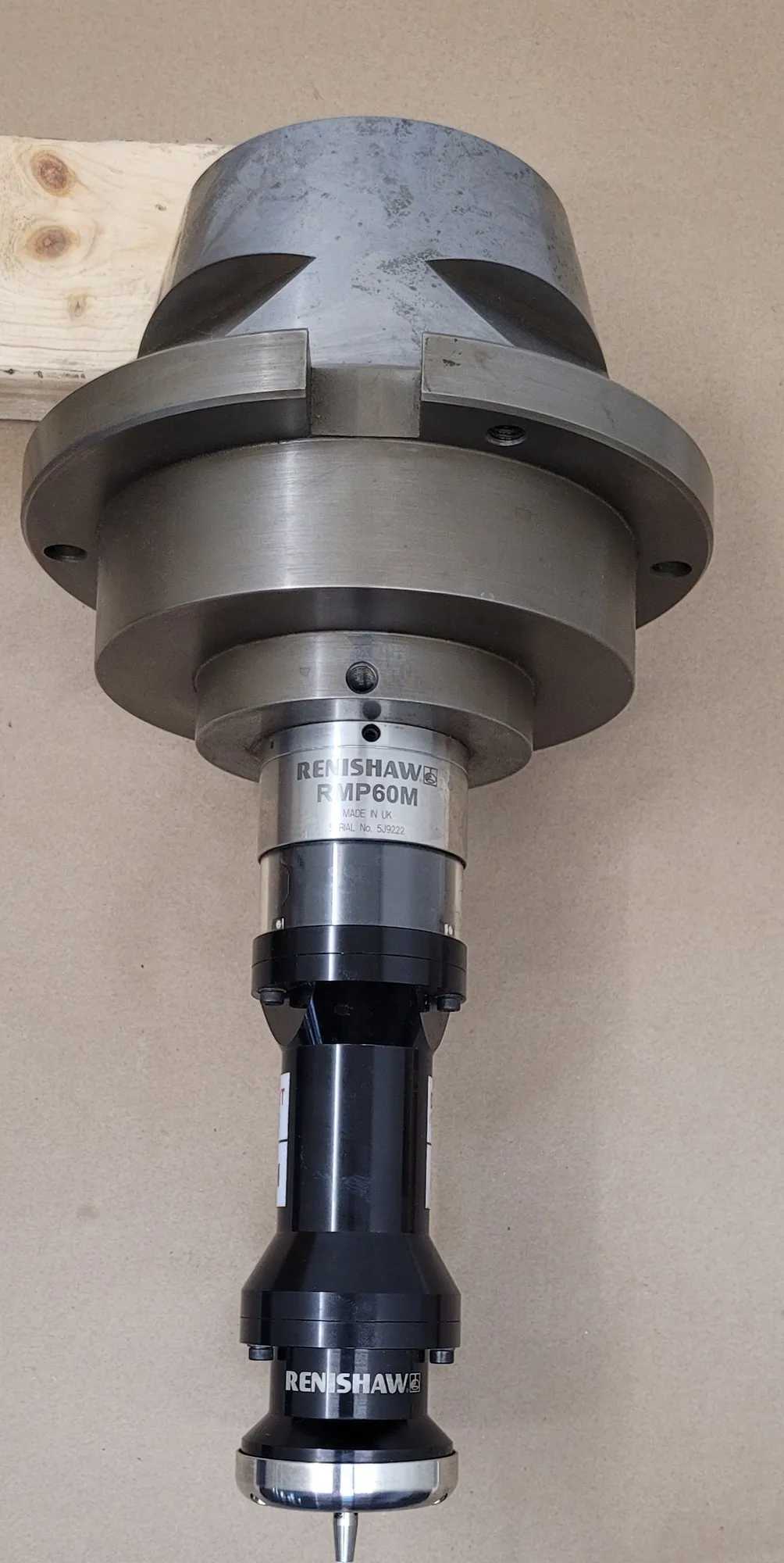 RENISHAW RMP60M TOOL TOUCH PROBE SYSTEM - RADIO TRANSMISSION CAT 60 HOLDER - MACHINING TOOLING & PARTS