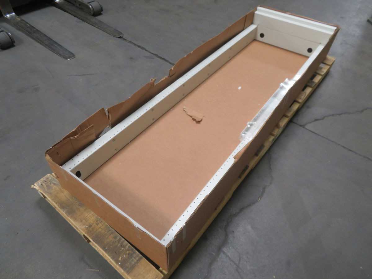 Moreng R7H084-4 7-Foot 4-Post Rack Frame Assembly T265101 - PALLET RACKING