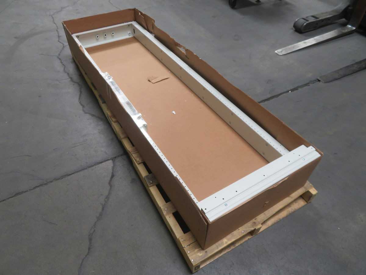 Moreng R7H084-4 7-Foot 4-Post Rack Frame Assembly T265101 - PALLET RACKING