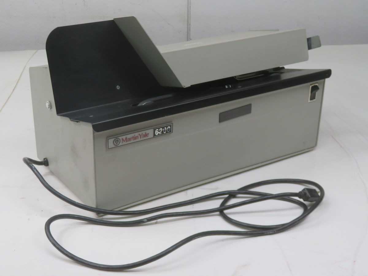MARTIN YALE 62001 ELECTONIC DESKTOP LETTER OPENER - PLANT & FACILITY