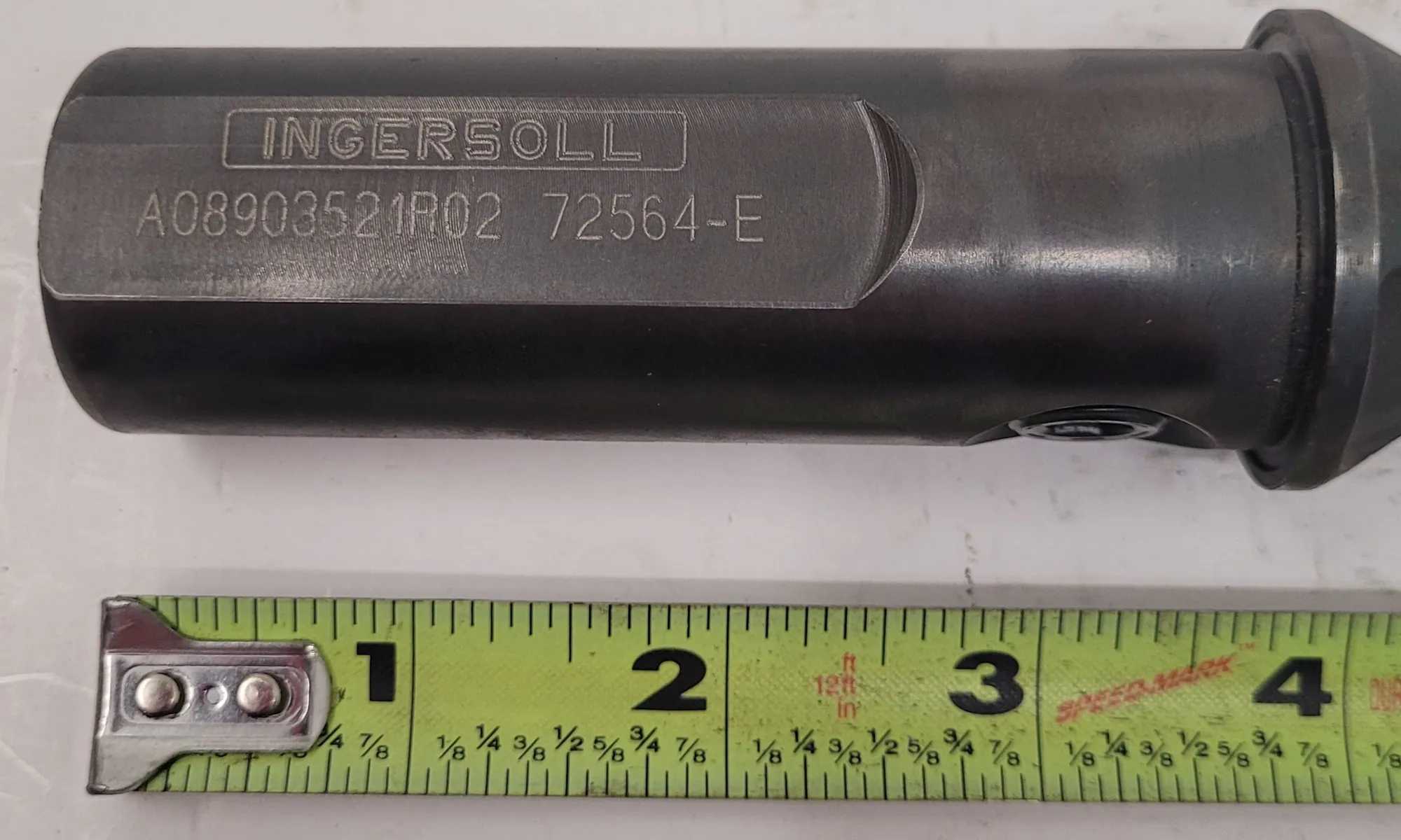 INGERSOLL A08903521R02 INDEXABLE INSERT DRILL, 2 FLUTES, 1" MAX CUT, 1.25" SHANK - MACHINING ACCESSORIES & TOOLING