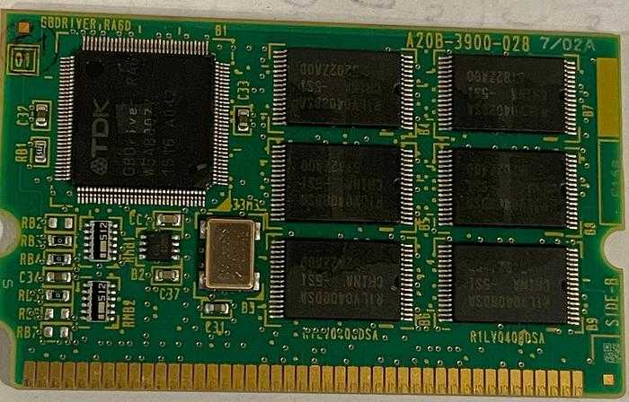 FANUC A20B-3900-0287/02A MEMORY CARD FOR CNC SYSTEMS, HIGH-SPEED DATA STORAGE MODULE - PLC MODULES