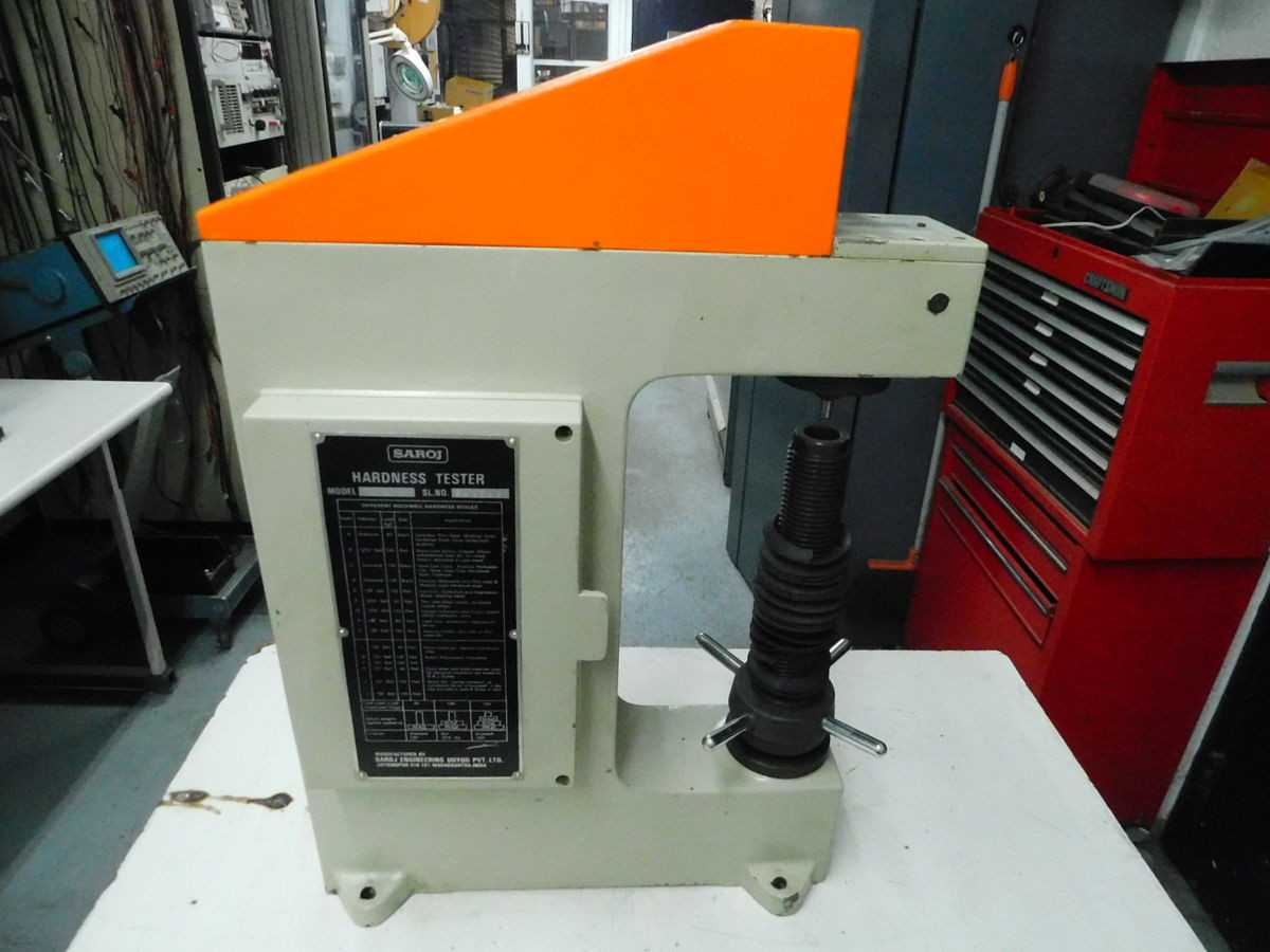 Saroj R Hardness Tester - Precision Testing Equipment for Quality Assurance - HARDNESS TESTERS