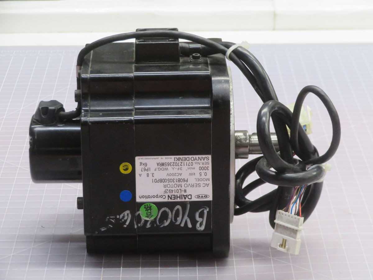 DAIHEN P60B13050DBPD1 AC SERVO MOTOR T266676 - SERVO MOTORS