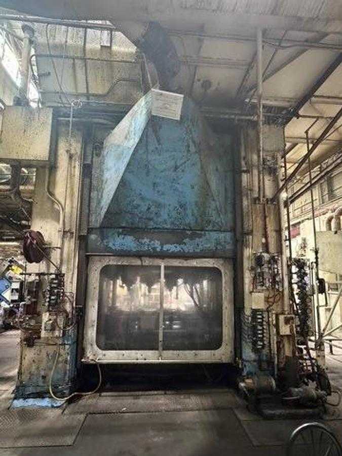 1980 VERSON T-SE2-1500-96-54 SSDC TRANSMAT PRESS, 1500-TON, 96X54 BED, 24IN STROKE, 20 SPM - MECHANICAL STAMPING PRESSES
