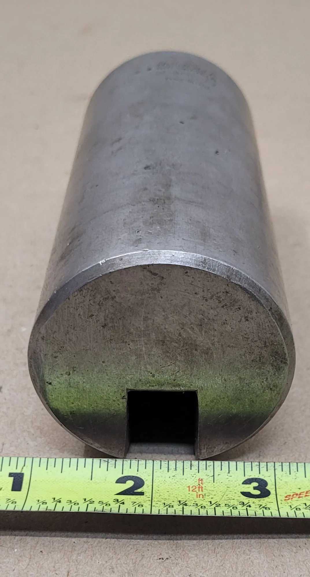 DUMONT KEYSEATER BROACH BUSHING, STYLE D, 2-3/16" DIAMETER, 5/8" SLOT SIZE, 5" OAL - MACHINING ACCESSORIES & TOOLING