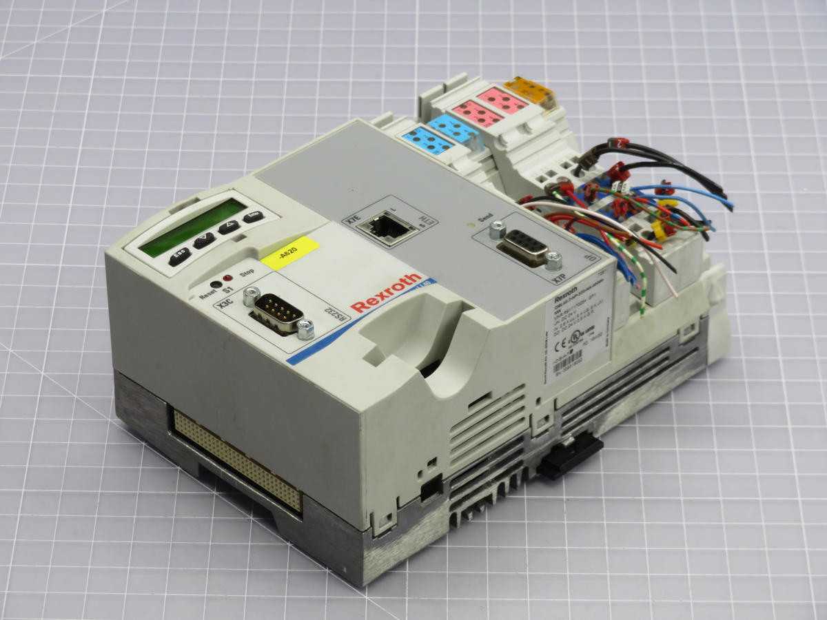 REXROTH R911170254-GP1 PLC CPU, 500 MHZ PROCESSOR, ETHERNET, PROFIBUS, RS232, 24 VDC POWER - PLC MODULES