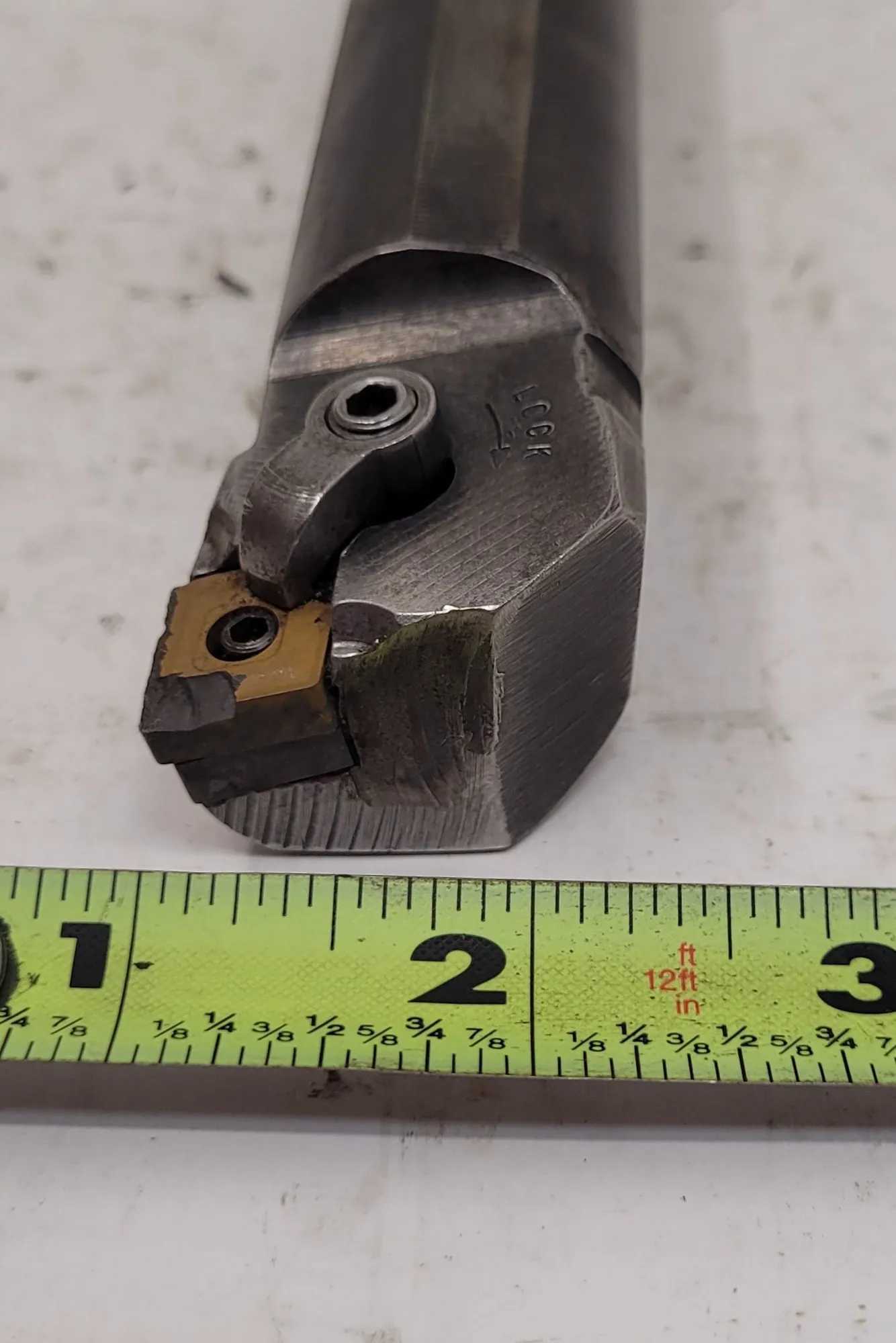 KENNAMETAL BL-37 10 INS CN 43 INDEXABLE INSERT BORING BAR 1.25" SHANK DIAMETER - MACHINING TOOLING & PARTS