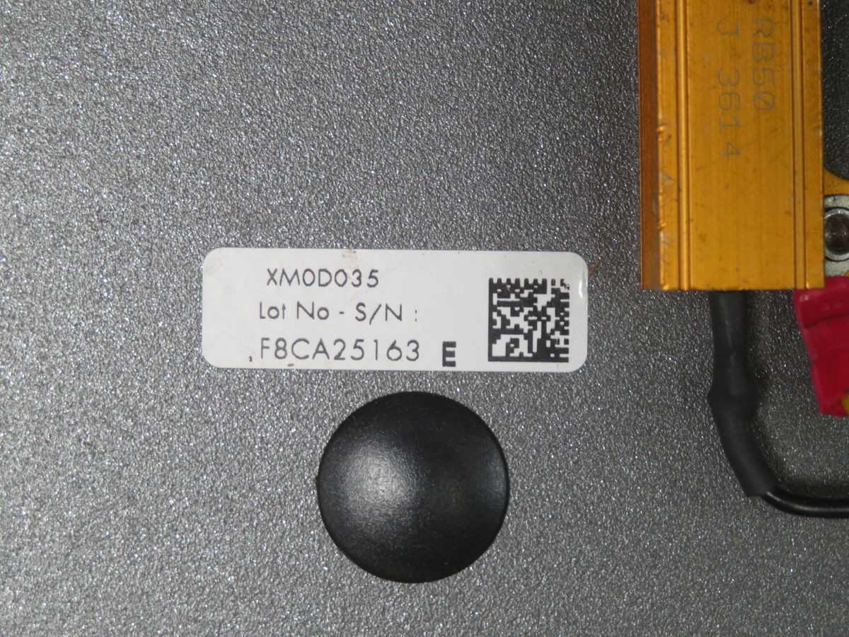 MILLIPORE XM0D035 EDI (ELECTRO-DEIONIZATION) STACK T269538 - INSTRUMENTATION