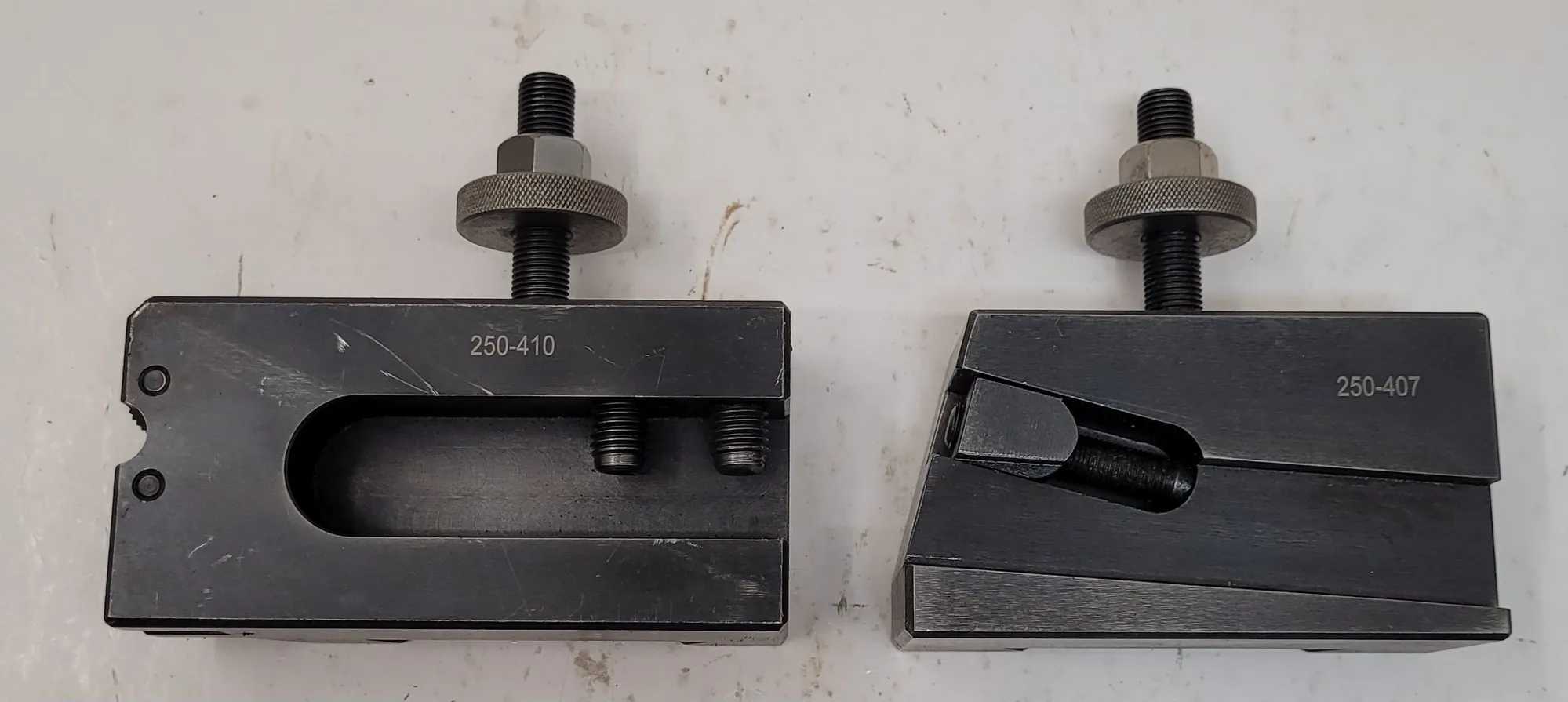 BOLTON TOOLS TOOL POST HOLDERS SERIES 250 - SET OF 2 - MACHINING TOOLING & PARTS