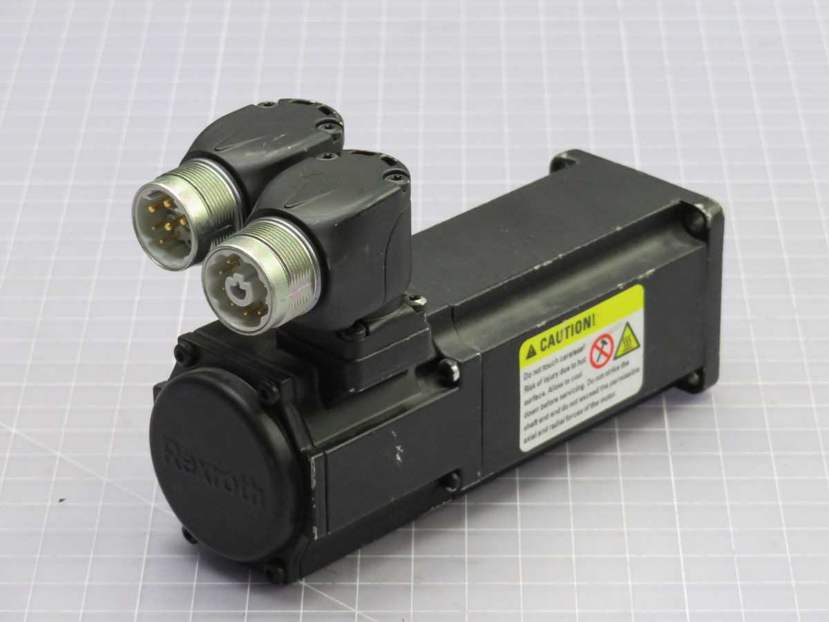 REXROTH R911308681 SERVO MOTORS, 600 VAC POWER, 4 NM TORQUE, 9000 RPM SPEED, IP65 IP RATING - SERVO
