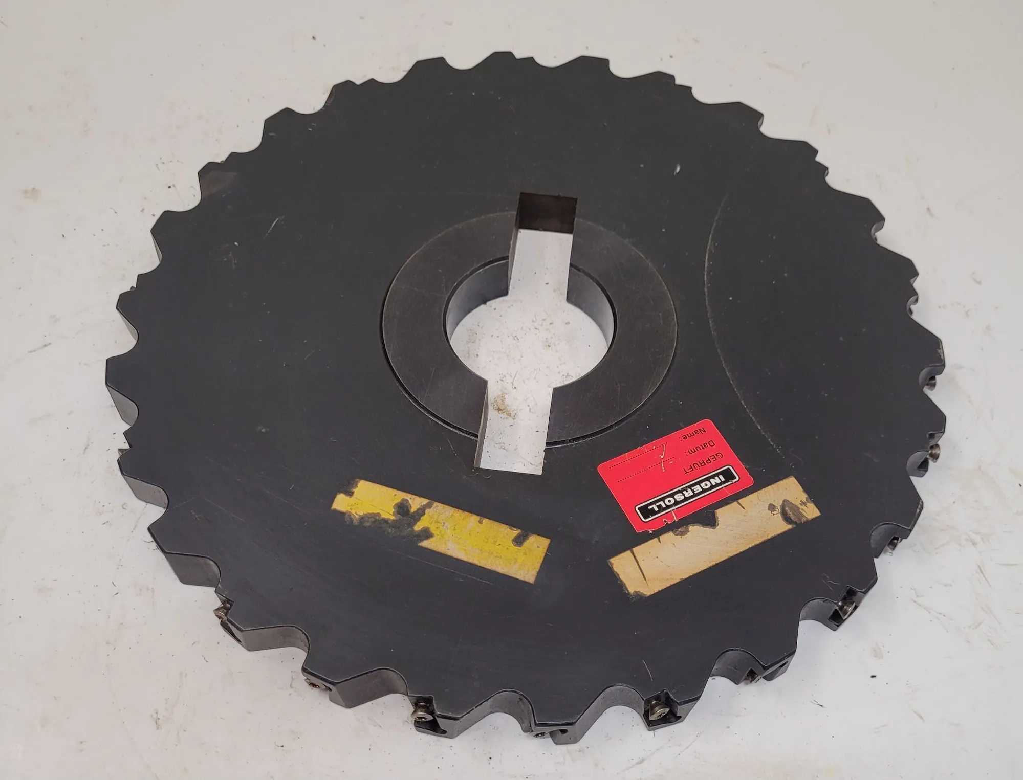INGERSOLL 10" INDEXABLE SLOT MILLING CUTTER 2" ARBOR - MODEL: 36J6B1012-01 - MACHINE TOOLING