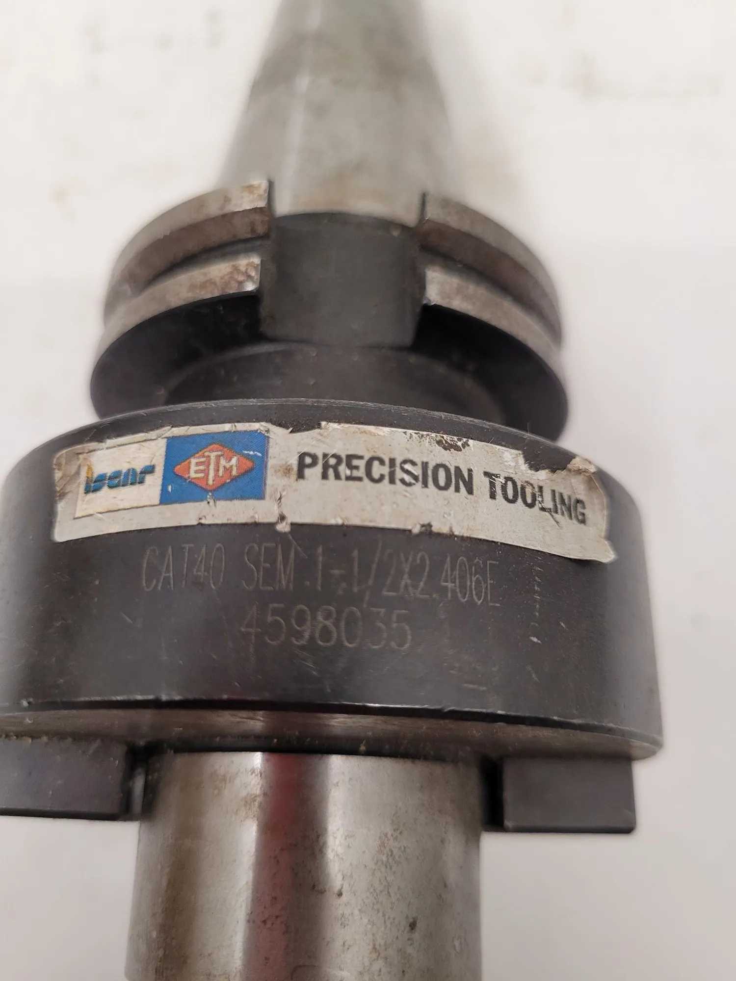 ISCAR CAT40 1-1/2X2.406 E Shell Mill Holder - MACHINING ACCESSORIES & TOOLING