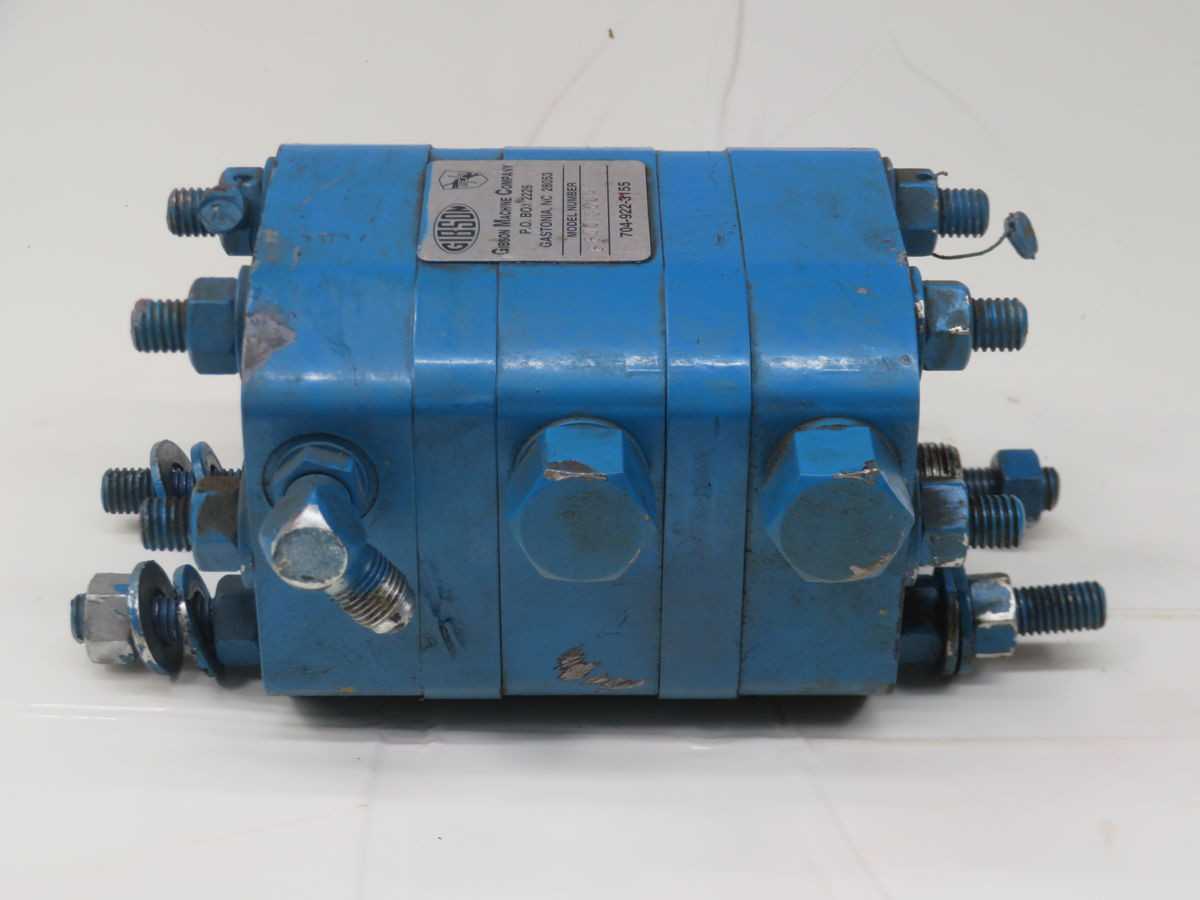 GIBSON 6600-0000 704-922-3155 HYDRAULIC FLOW DIVIDER T263404 - INDUSTRIAL PARTS